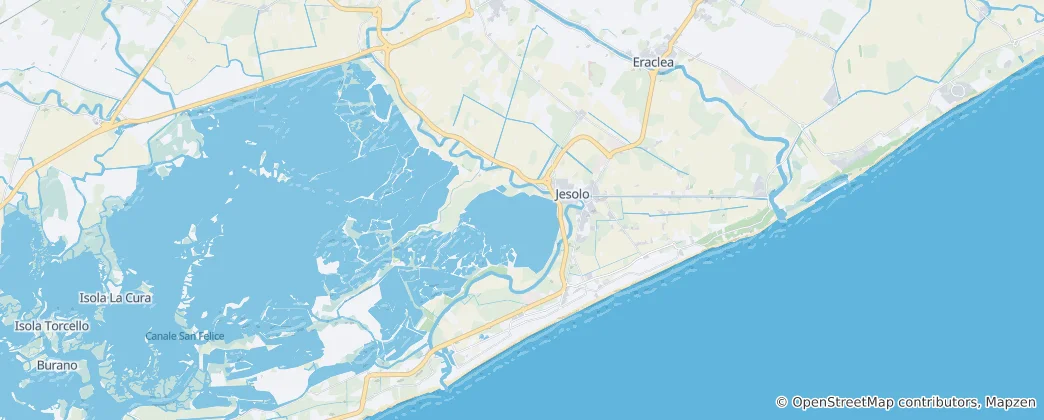 Mapa De Jesolo