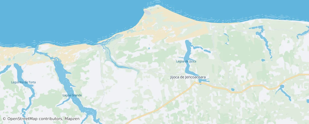 Jijoca de Jericoacoara — Harita