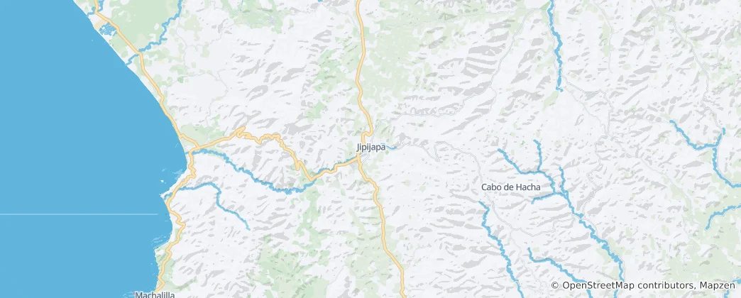 Mappa di Jipijapa