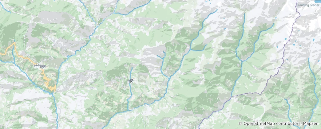Map of Jiri