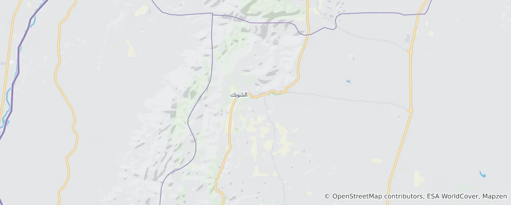 Mapa Ash-Shibek