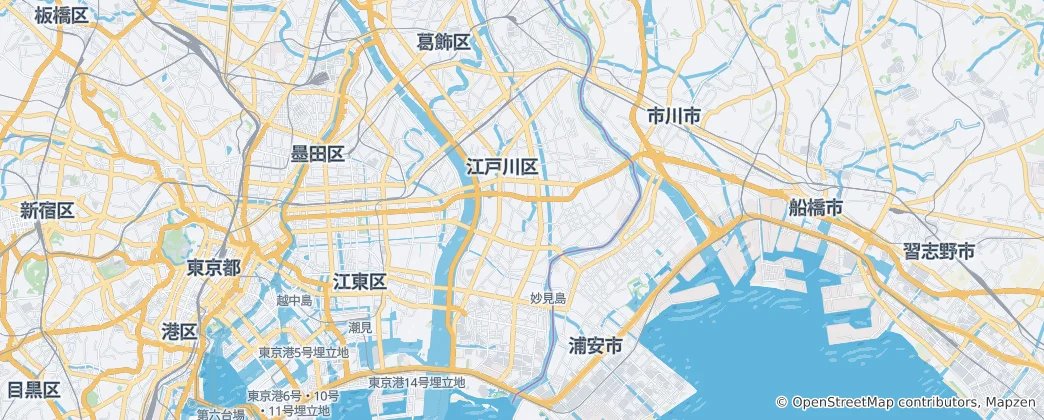 Karte von Edogawa