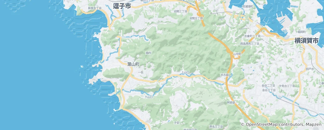 Mapa Hajama