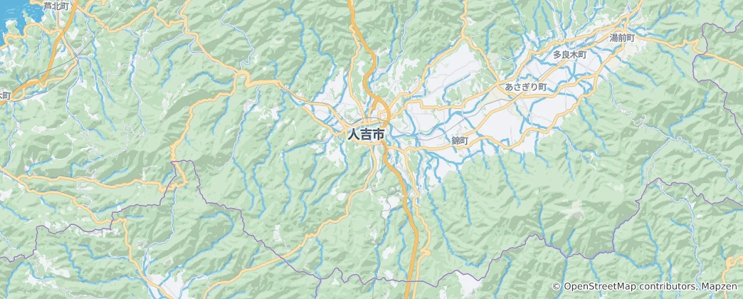 Mapa Hitojoši