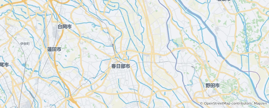 Mapa Kasukabe