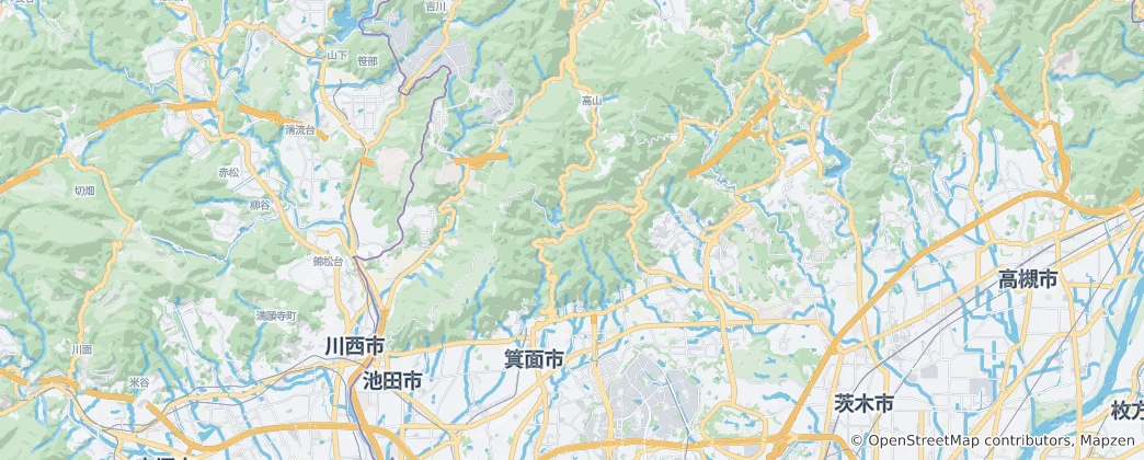 Mapa Mino