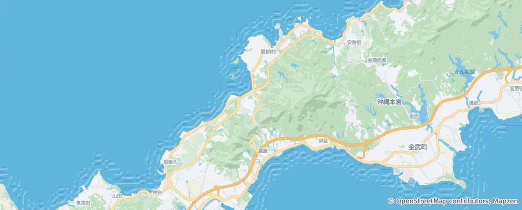 Mapa Onna