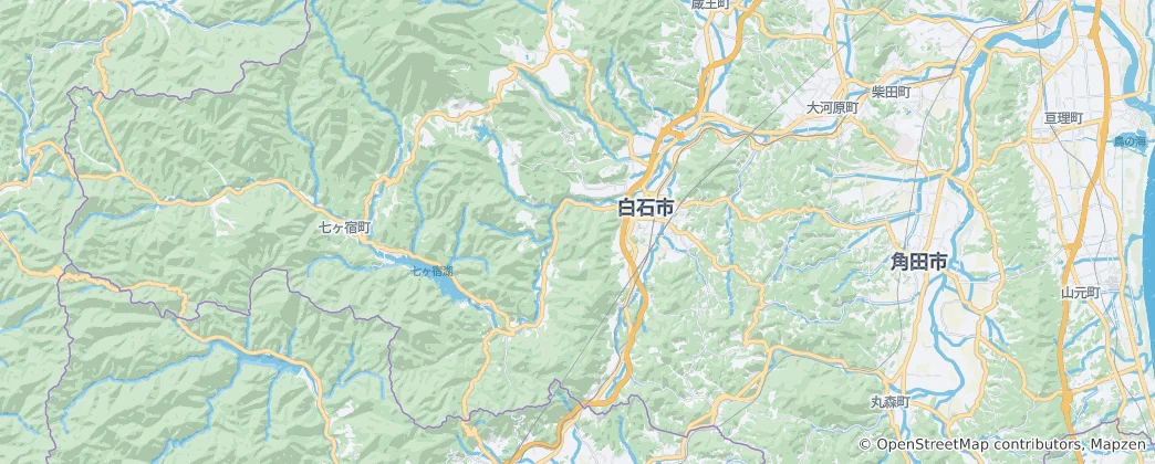 Mapa Široiši