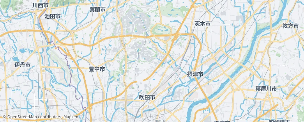 Suita — Mapa