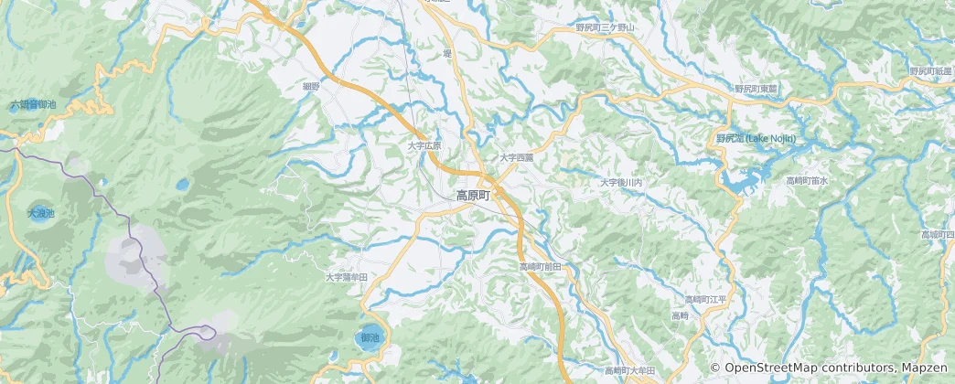 Mappa di Takaharu