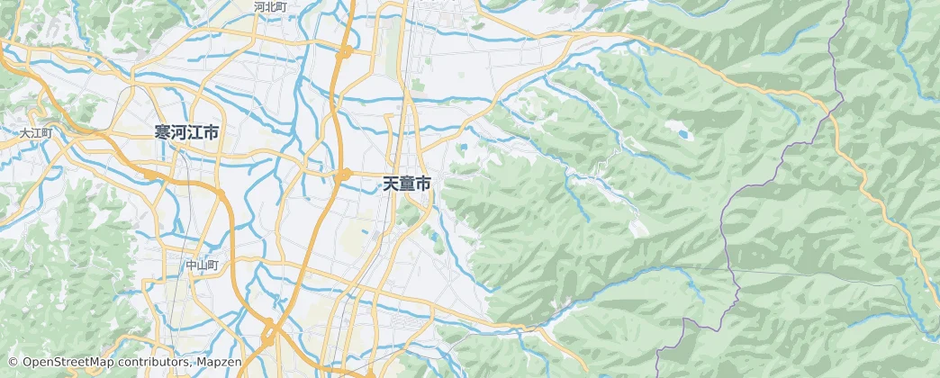 Tendo — 地图
