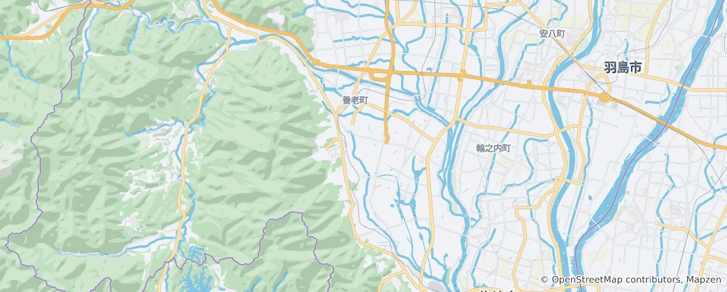 Karte von Yōrō