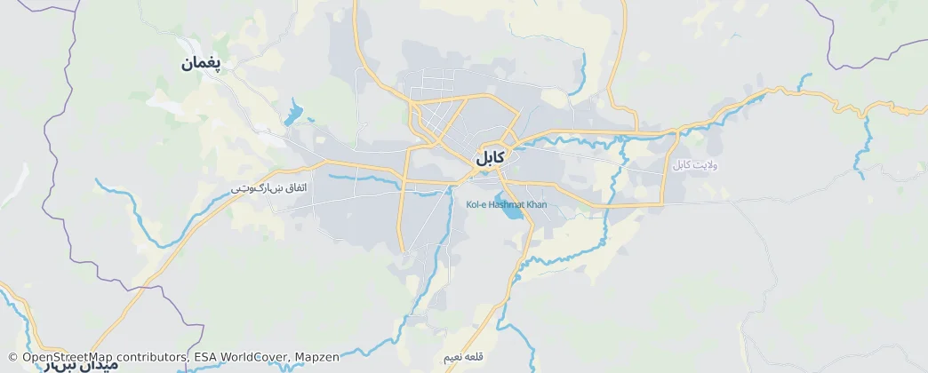 Kabul District — 地图