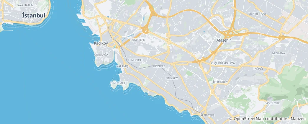 Mapa Kadıköy