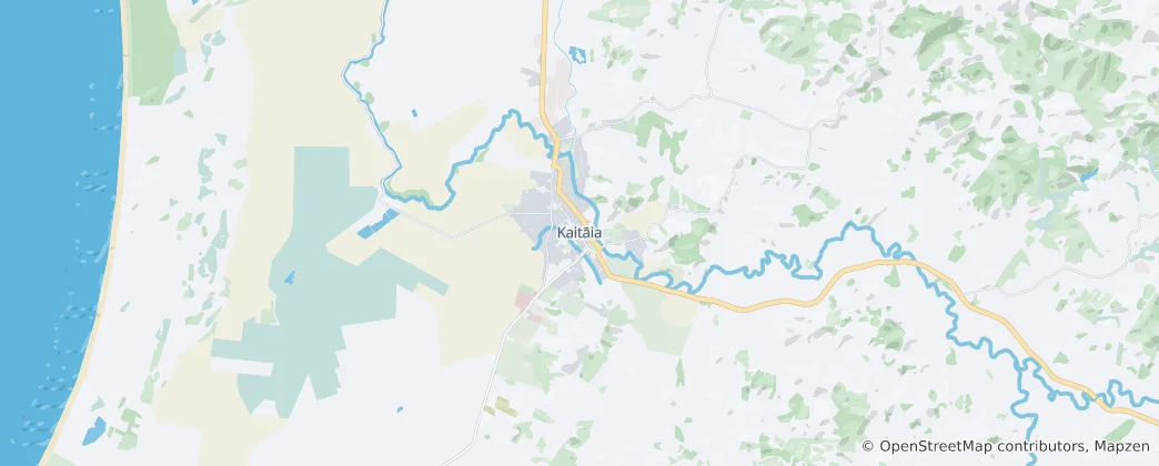 Kaitaia 지도