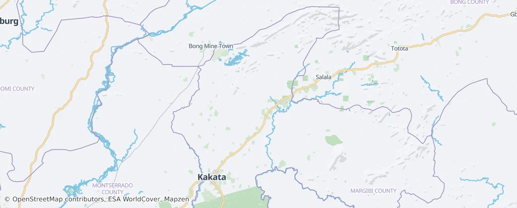 Kakata — Map