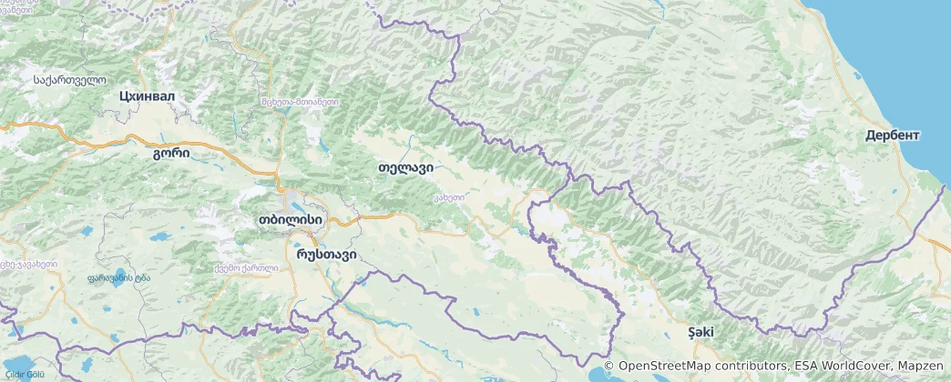 Mappa di Cachezia