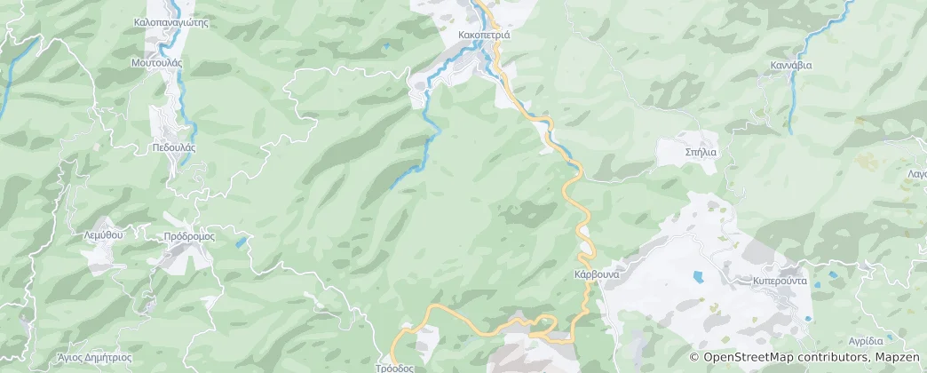 Karte von Kakopetria