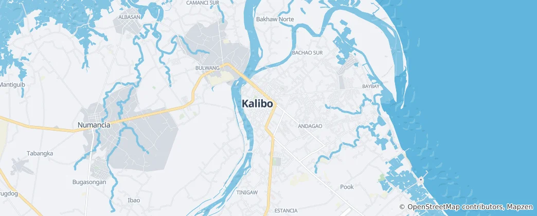 Karte von Kalibo