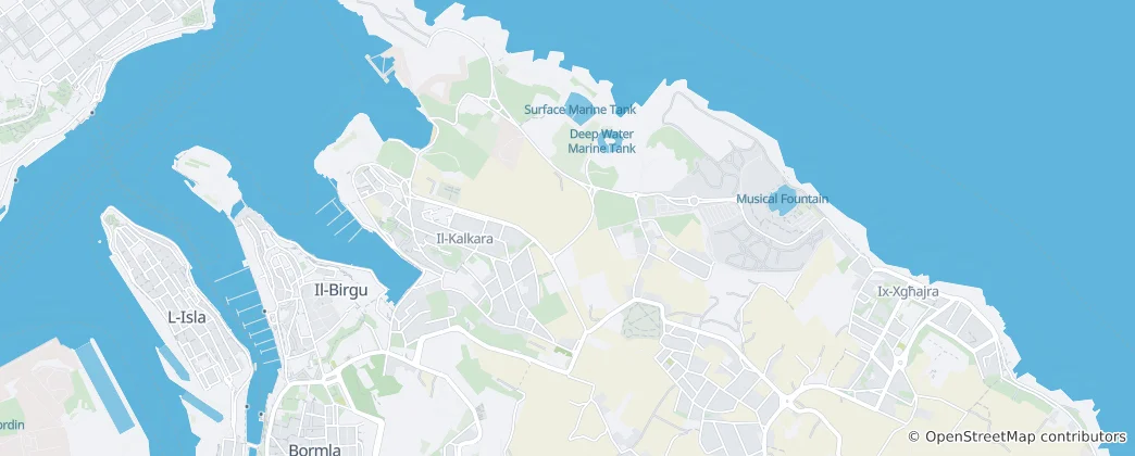 Mapa Kalkara