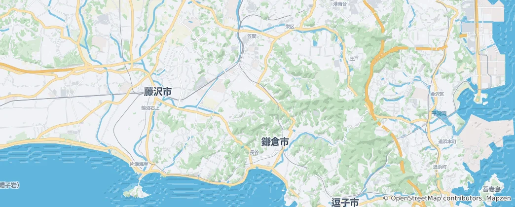 Карта Камакура