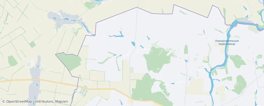 Kamianetska — Map