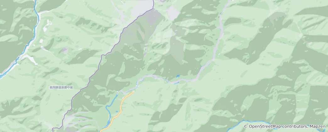 Térkép: Kamikōchi