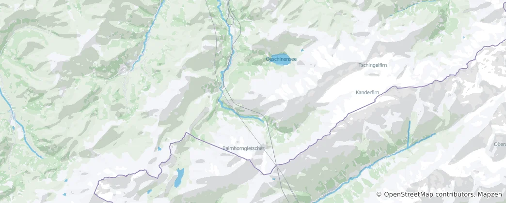 Map of Kandersteg