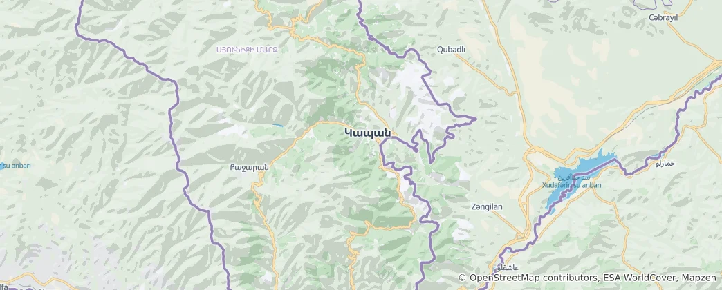Térkép: Kapan
