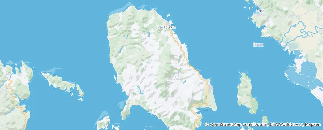 Mapa De Karaburun