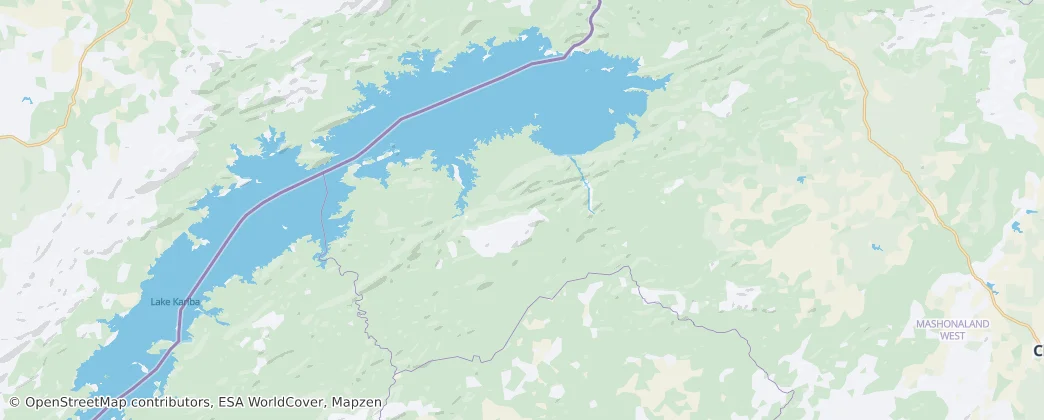 Kariba — Map
