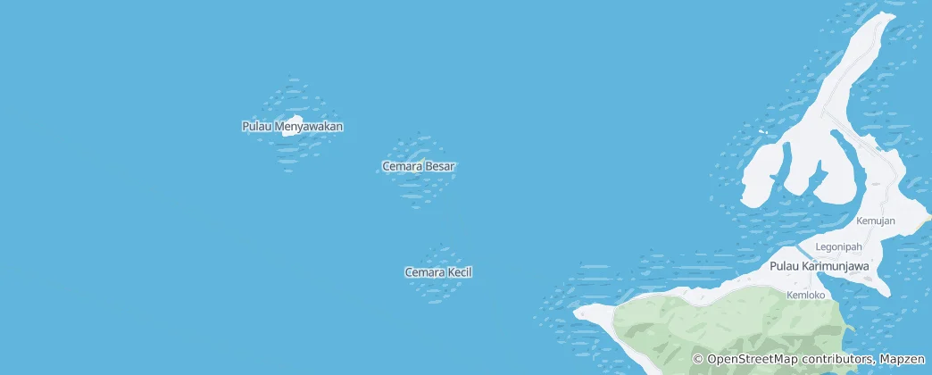 Mapa Karimunjawa Islands