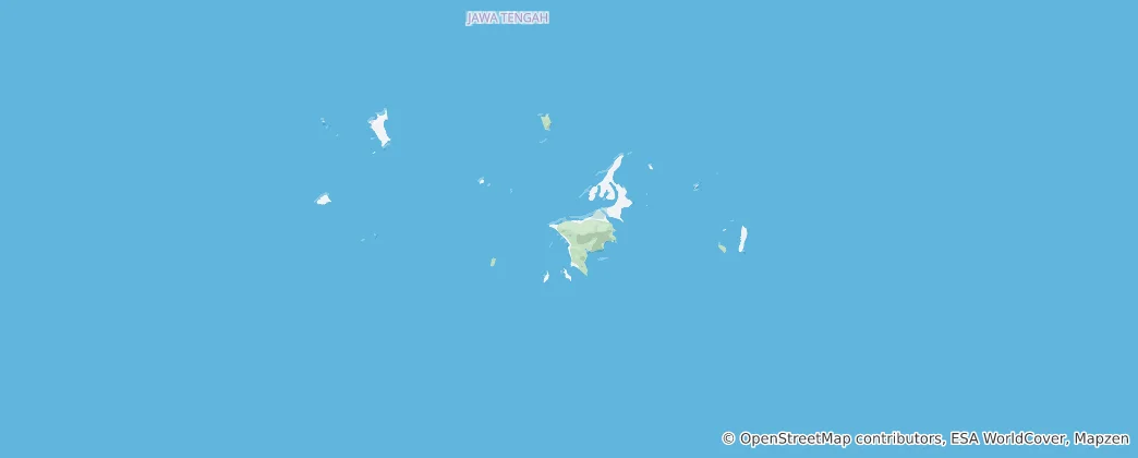 Mapa Karimunjawa National Park