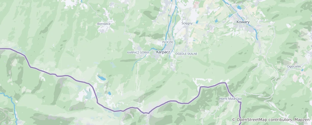 Map of Karpacz