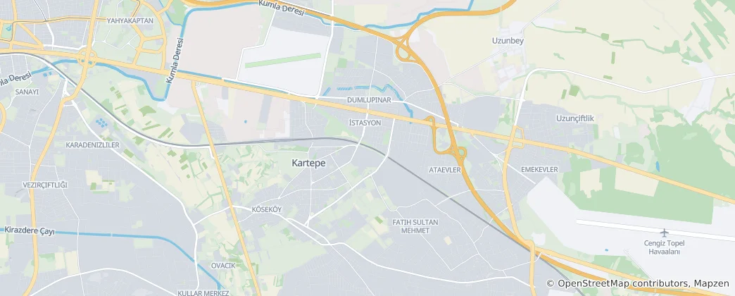 Karte von Kartepe