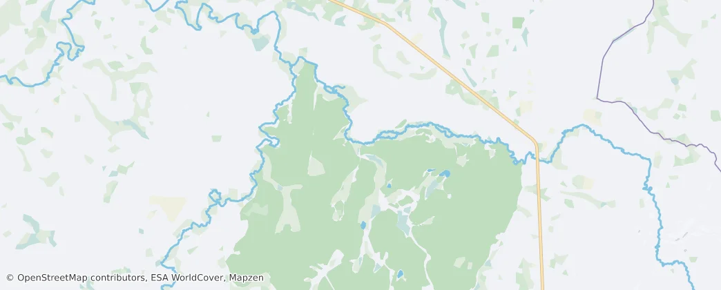 Kasanka National Park — Map