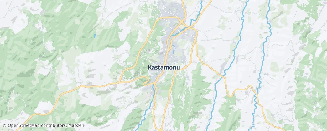 Kastamonu — Mapa