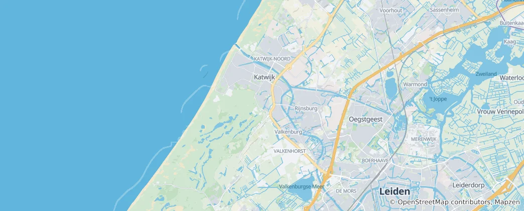 Térkép: Katwijk