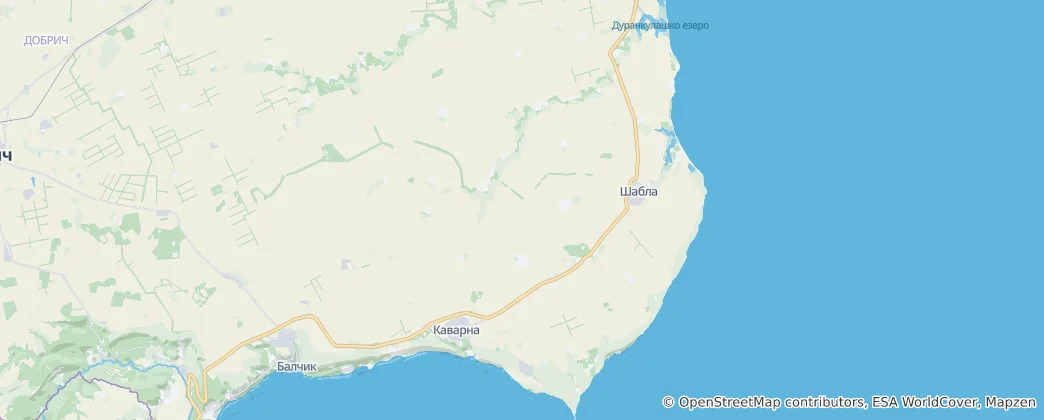 Map of Kavarna