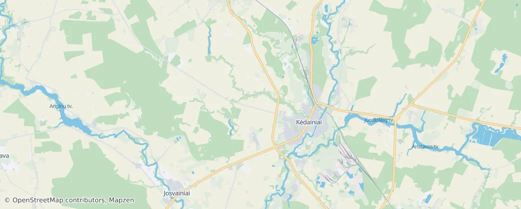 Kėdainiai – Mapa