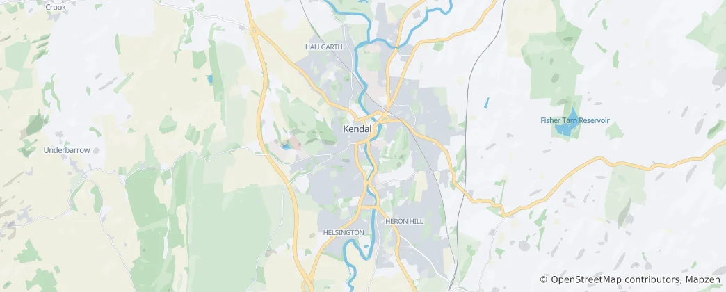 Carte de Kendal