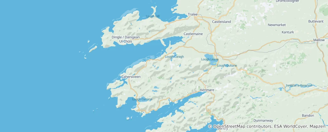 Karte von Kenmare Municipal District