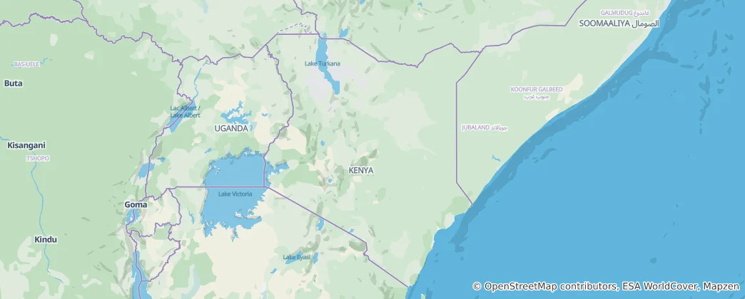 Map of Kenya