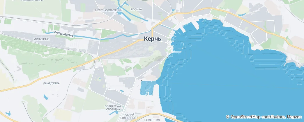 Térkép: Kercs
