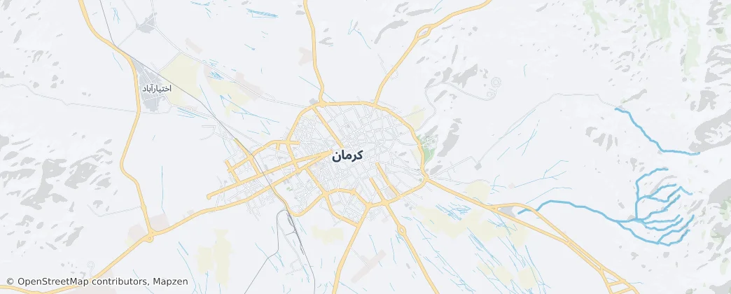 Kerman — Map