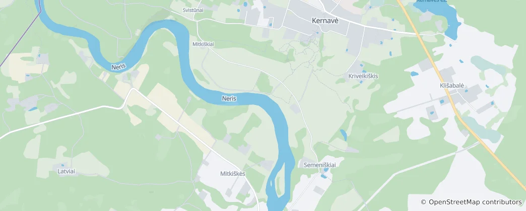 Kernavė Haritası