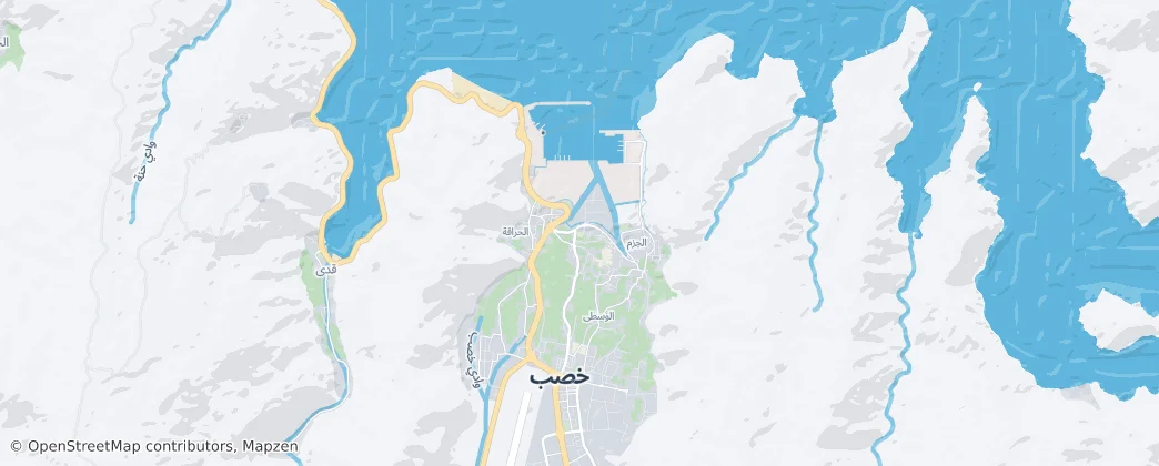 Khasab — Map