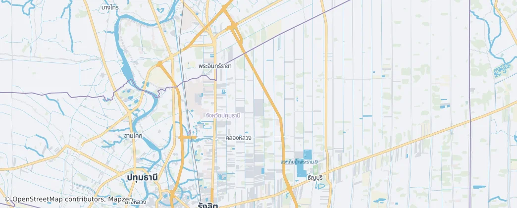 Khlong Luang — mapa