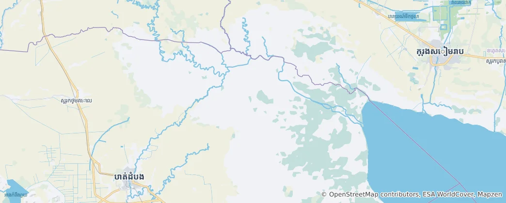 Mapa De Aek Phnum