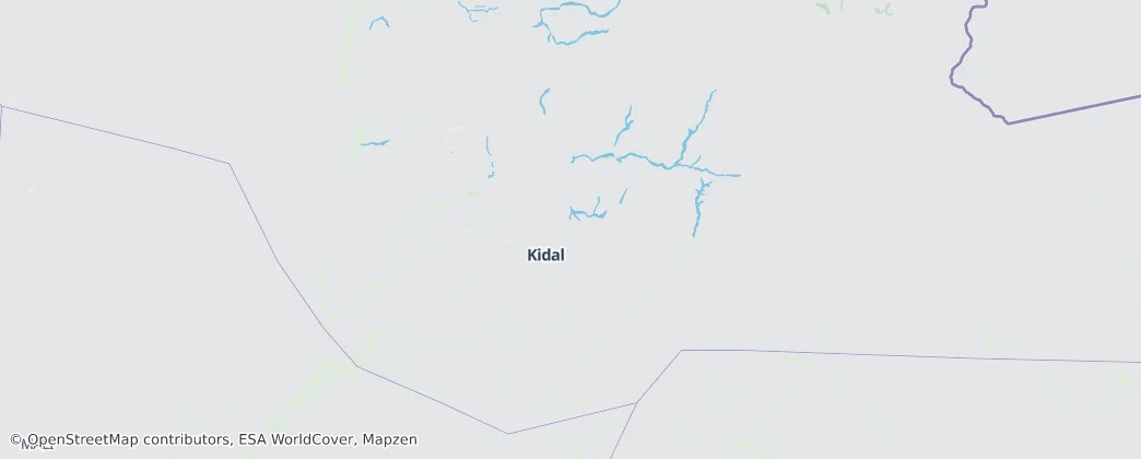 Kidal — Map